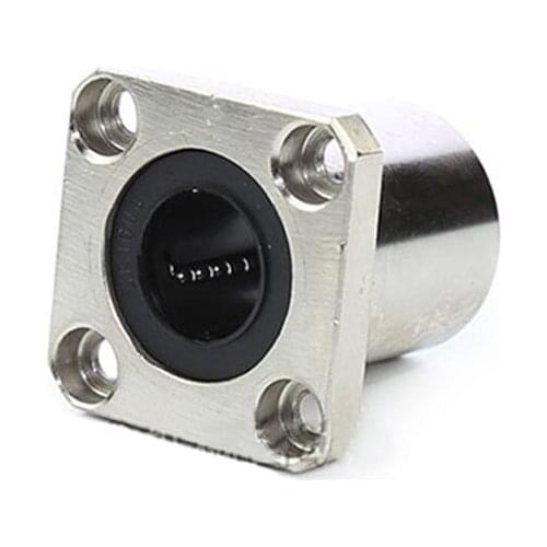 1Pcs LMK6-LMK40 Plating Square Flange Linear Motion Bushing Ball Bearing