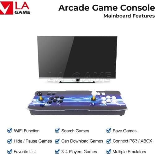 LEON ARCADE Pandora Box 3d Wifi 8000 In 1 Vga Hdmi Output Pandoras Box Game Console Save Game Bartop Arcade Game Console