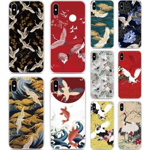 DIY Custom Photo Cover Vintage Crane Cases For ASUS-ZenFone Max Pro M1 Rog Phone 2 6 5 5Z 4 Lite L1 Shot Plus M2 Phone Case