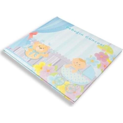 Blue Pusetli The Teddy Bears Baby Güncesi memoir book фотоальбом photo album album fotografico Álbumes