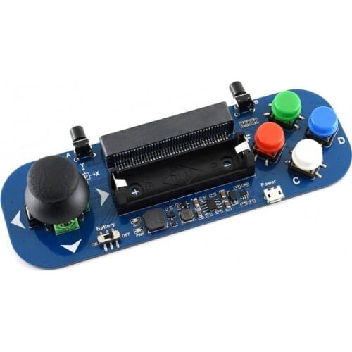 Gamepad Expansion Joystick Module for BBC Micro:bit and V2 Version, Plays Music, 5V Powered from Battery