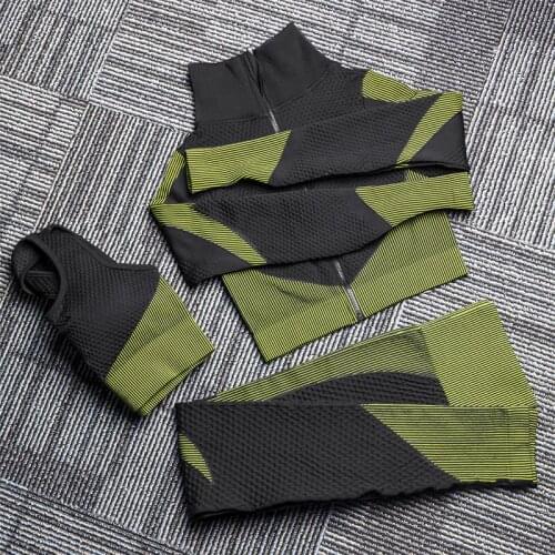 SALSPOR 2Pcs Seamless Fitness Sets For Women High Stretchy Push Up Bras Suits Female Ankle Length Leggings Workout Set Girl