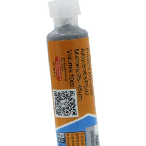 MECHANIC Xg-z40 Solder Paste Flux Sn63/Pb37 25-45um Syringe to Mobile Phone Repair Computer Services Industry
