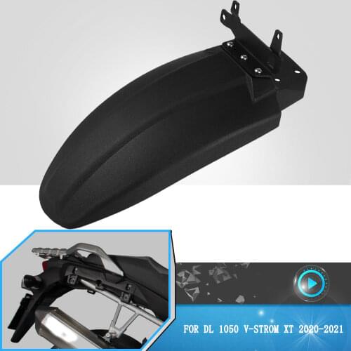 Modified Extend Longer Rear Fender For Suzuki VSTROM DL 1050 V-Strom DL1050 2020 2021 Extra Long Motorcycle Mudguard Tail Fender