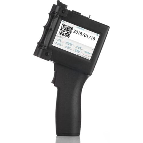 Handheld Printer Portable Printer 360 Degree Printing Date Coder Printing Machine Handheld Printer For Glass Metal Plastic wood