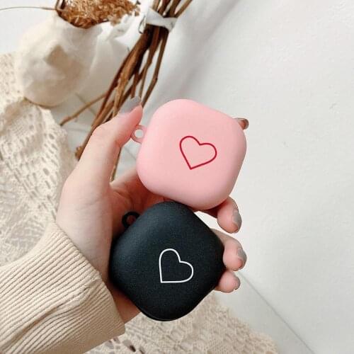 Love Pattern Dust-proof Protective Cover PC Hard Case Protective Shell for S-AMSUNG Galaxy-Buds live Wireless Earphone