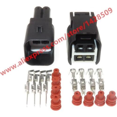 20 Sets 4 Pin Waterproof Automotive Sealed Connector Female Male Housing Plug 936293-2 936254-2 With Terminals And Seals