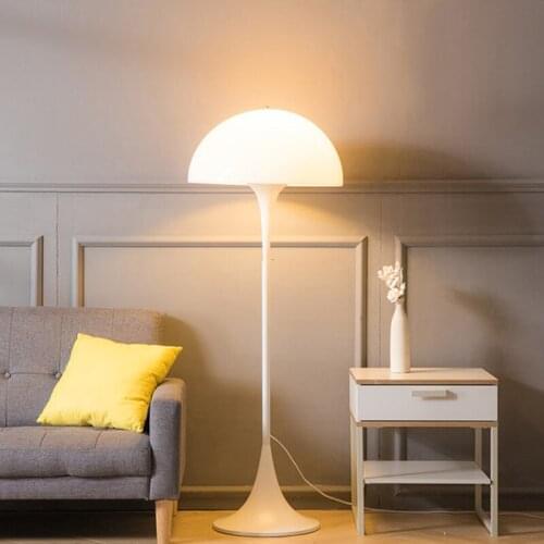 Denmark Design Standing Lamp Living Room Hotel Nordic Post White Floor Lamp lambader