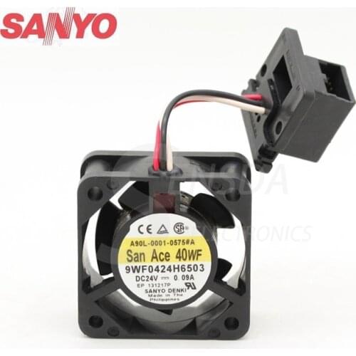 Waterproof For Sanyo 9WF0424H6503 4020 40mm 4cm DC 24V 0.09A fan