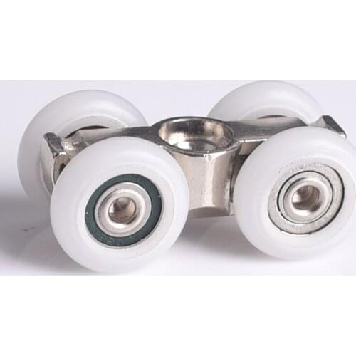 Free Shipping Sliding Door Roller Pulley Hanging Glass Shower Room Wheel Fitting Household