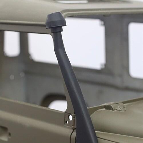Decoration Rubber Safari Snorkel Kit Car Shell for 1/10 D90 RC Model Car Accessories Parts