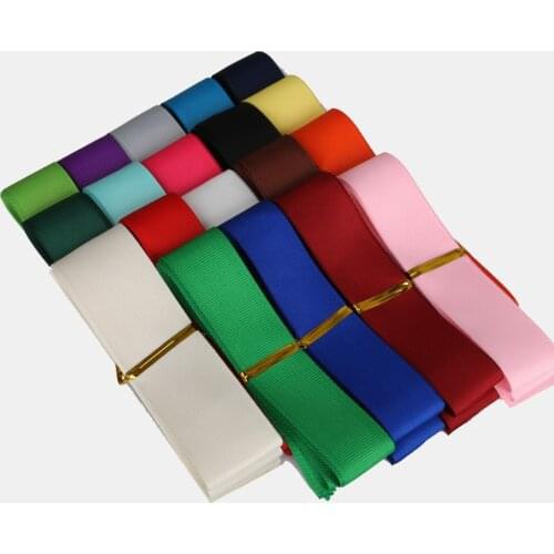 15Yards 25mm Mixed 15 Colors Webbing Ribbon for Sewing Wedding Party Christmas DIY Homemade Clothing Gift Decoration Accessories