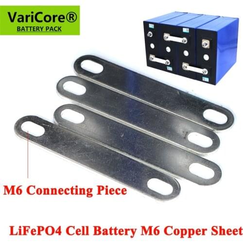M6 connection copper plate for DIY 3.2V 280Ah 310Ah LiFePO4 Battery Cell connection plate