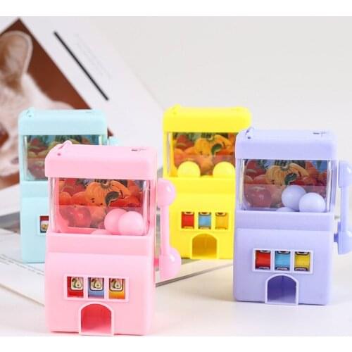 Lottery machine toy manual mini lottery machine childrens toy small boys and girls simulation play house game machine