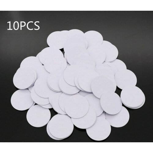 10PCS NFC Card NTAG215 NFC Tags PVC Sticker Key Tags For Android Phone Tag Easy To Use AP1986X10