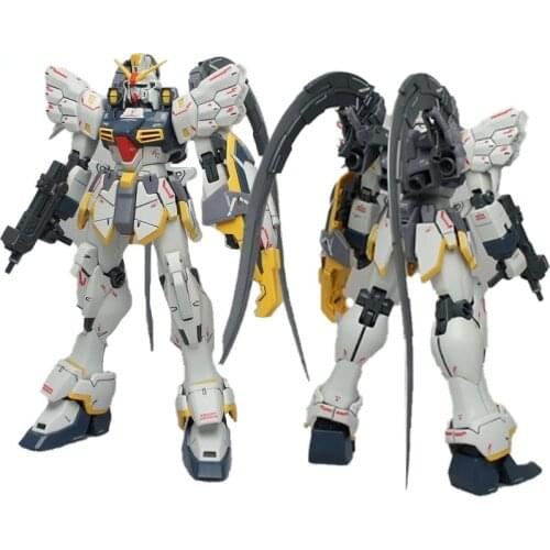 Gundam Anime Figure GAOGAO MG 1/100 EW XXXG-01SR Gundam Sandrock Custom Assembly Model Modification Action Figures Toys