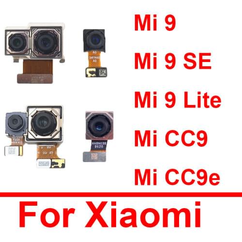 Front&Rear Main Camera For Xiaomi Mi 9 SE Lite 9T Pro/For Redmi K20 Pro Back Big & Small Facing Camera Replacement Parts
