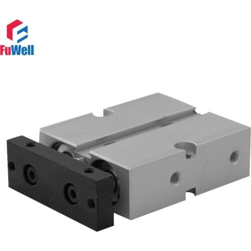 Dual Action TN Type Pneumatic Air Cylinder Double Shaft Rod 16mm Bore 5/10/15/20/25/30/35/40/45/50/60mm Stroke Pneumatic Valve