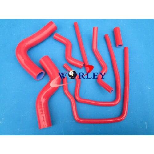 Silicone Radiator RED Hose for Subaru Impreza Wrx/Sti GC8/EJ20 Ver 3-6 1996-2000