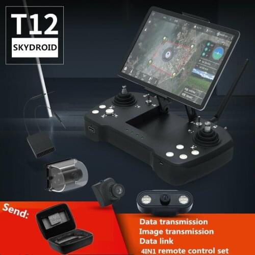 Skydroid T12 remote control image transmission/data transmission/camera 4in1 transmitter plant protection machine remote control