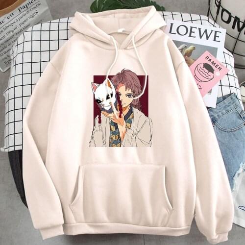 Hoodies Sabito Demon Slayer Manga Anime Man Sweatshirt Warm Brand Punk Oversize Hoody for Men Comfortable Street Hip Hop Clothes