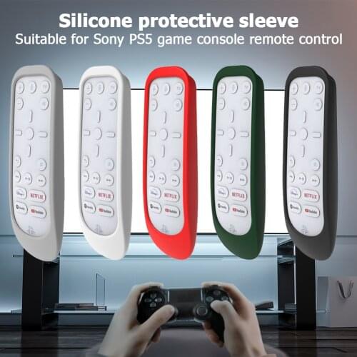 Silicone Cover for PlayStation 5 Remote Control Case Shockproof Anti-Slip Case Suitable For Sony PS5 Game Console Accessories