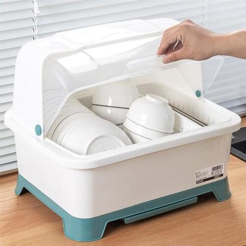 1pc Small Tableware Drainer Box Kitchen Chopsticks Bowls Dish Drain Storage Box