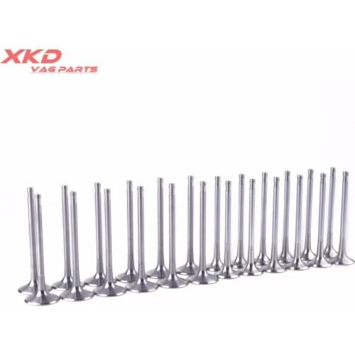 3.2L Intake&Exhaust Valves Set For Au-di A4 S4 A5 Q5 06E109601E 06D109611L 06E 109 601 E 06D 109 611 L 06D109611K
