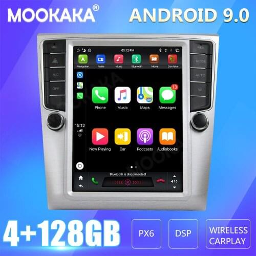 For Volkswagen Magotan 2012-2015 Car Radio Screen GPS Navigation 128GB Android CARPLAY Multimedia Player Audio