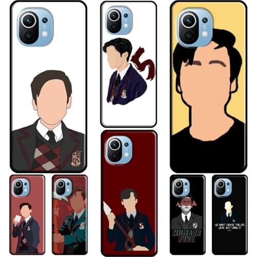 Number 5 The Umbrella Academy For POCO X3 Pro F2 F3 M3 Case For Xiaomi Mi 11 Pro 10T 9T Mi 9 A3 Note 10 Lite Back Cover
