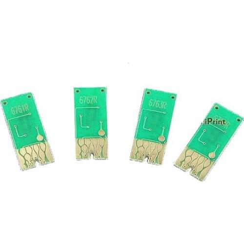 CISSPLAZA 10sets one time chip compatible for EPSON WF-5111 WF-5191 WF-5621 printer T7921 T7922 T7923 T7924