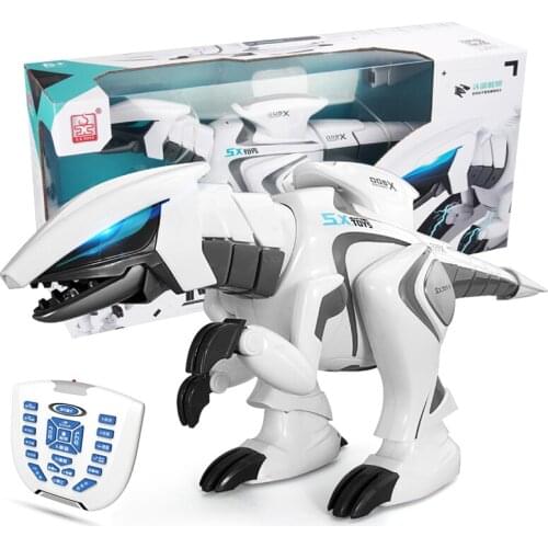 Children Dinosaur Toy Robot Touching Remote Control Jurassic Tyrannosaurus Baby Doll