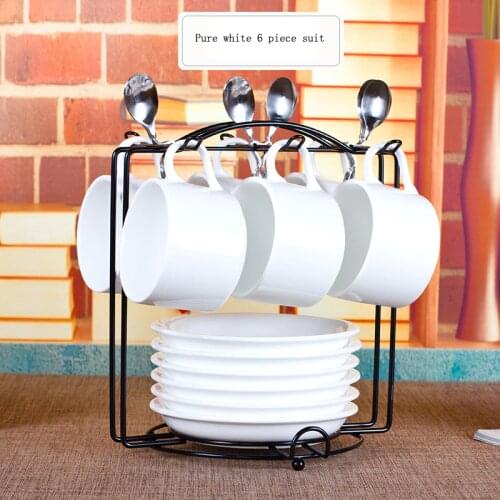 European cup coffee set bone china Cup Mug Cups and saucers spoon coffee pod holder tea cup set Teatime Afternoon tea party