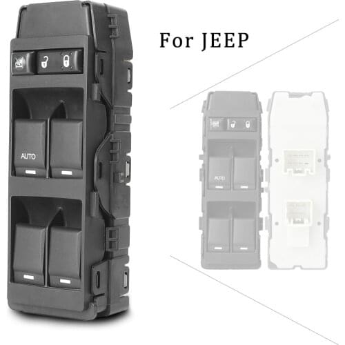 Power Window Master Switch Driver Auto Up/Down Control For Jeep Compass Grand Cherokee Patriot /For Chrysler 300 Sebring Dodge