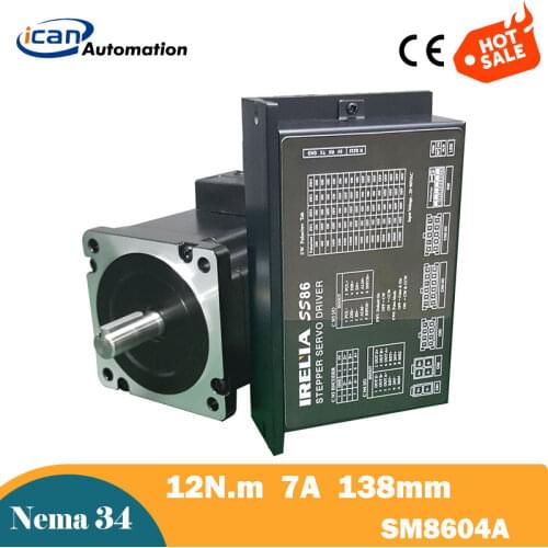 ICAN Tech 12N easy servo motor nema34 closed loop set