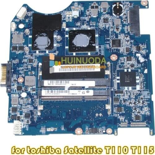 NOKOTION laptop motherboard For toshiba Satellite T110 T115 U4100 CPU GS45 DDR3 A000066630 DA0TL1MB8D0 Mainboard