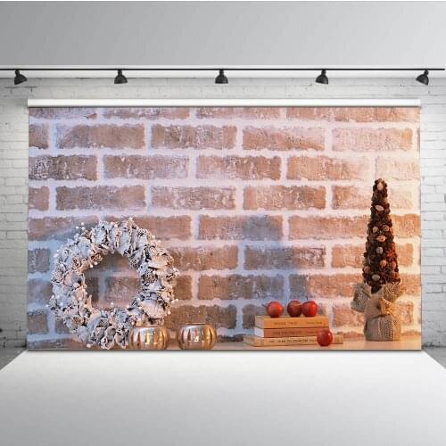 Mehofoto Brick Wall Photography Background Children Birthday Party Backdrop for Photo Studio Custom L-665