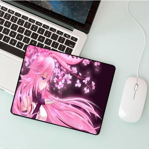 Anime Collapse 3 Yae Sakura Sexy Girl Gaming Accessories Small Mouse Pad 220x180 Computer PC Office Pad Gaming Mousepad Desk Mat