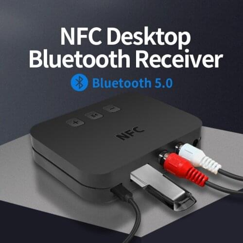 Nfc Bluetooth Audio Receiver Aux Interface 3.5mm To Connect Speaker 2RCA Audio Power Amplifier