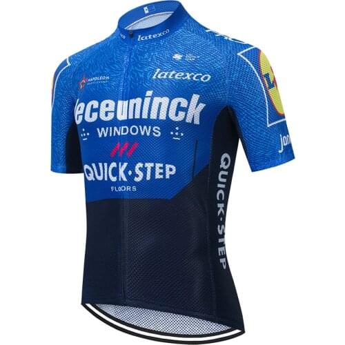 2021 New QUIK STEP Cycling TEAM Jersey Bike Maillot Men Women Pro Ropa Ciclismo Bicycle Top Clothing