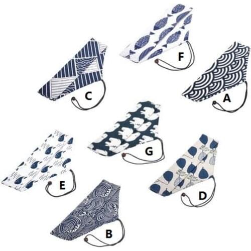 Wholesale Portable Cutlery Bag Triangle BagS Chopstick Spoon Container Cutlery Storage Accessories Cutlery Chopstick Set