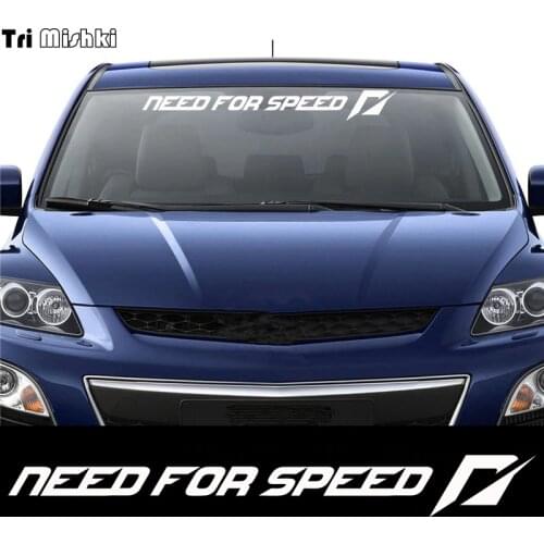 Tri Mishki HZX1137# 60*7.1cm need for speed car sticker Vinyl Decals Motorcycle Accessories sticker reflective