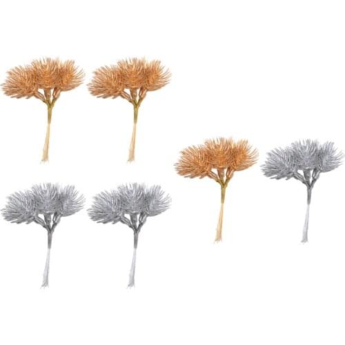 12x Fake Mini Leaves Decorative Foliage Party Bouquet Garland Xmas Decor
