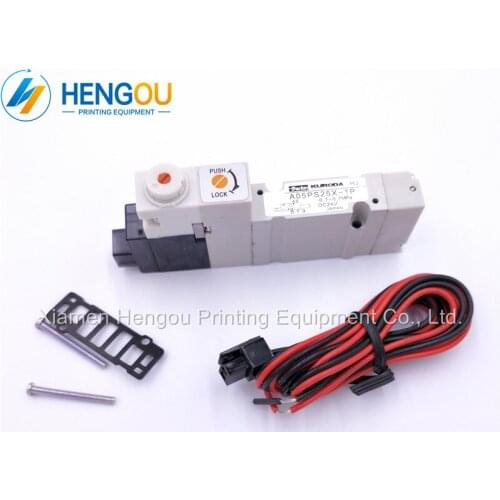2 Pieces Komori Solenoid Valve A05PS25X-1P 3Z08102660 3Z0-8102-660 Komori Offset Printing Machine Parts