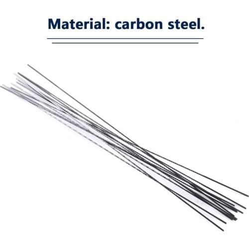 20PCS 130mm Wire Saw Blade Cutter 1# 2# 10# 12# Metal Cutting Saw Blades Woodworking Hand Craft Tools Scroll Teeth