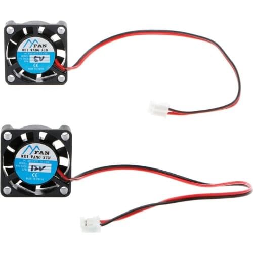 25×25×7mm DC 5V 12V 2-Pin Cooler Brushless Chipset Heatsink Mini Cooling Fan 2507