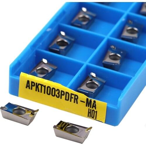 APKT1003PDFR APKT1135PDFR APKT1604PDFR-MA H01 CNC lathe Carbide Milling insert APKT1604PDFR-MA3 H01 Milling blade Aluminum tools