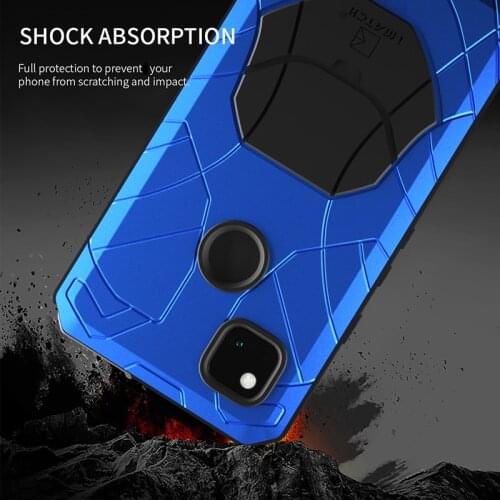 Imatch Armor Case For Google Pixel 4 4a Xl Heavy Protection Military Protect Rugged Shield Silicone Back Cover For Pixel 4a Case