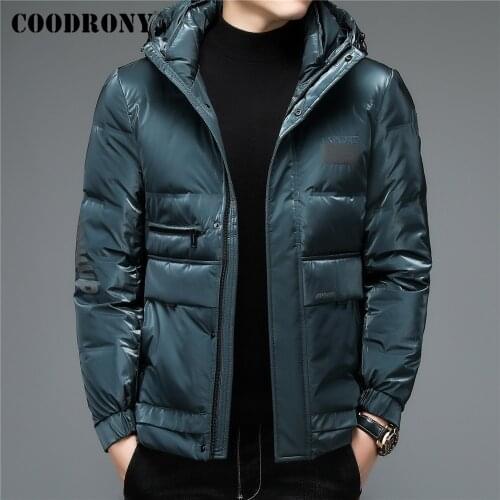 Мужские пуховики с капюшоном COODRONY China At AliExpress