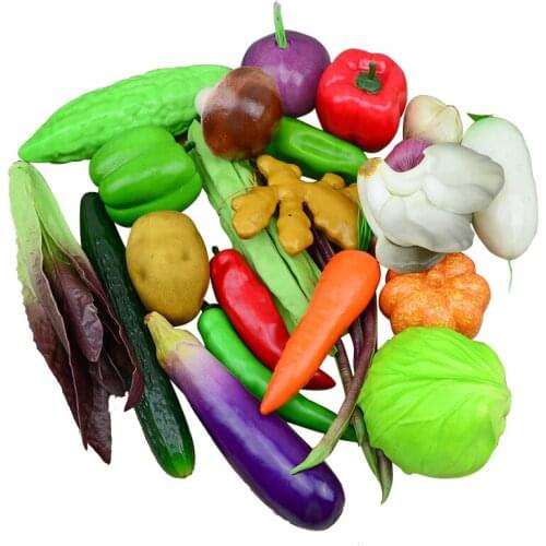 Dining room Decoration Crafts Miniatures foam simulation Vegetable Cabbage Radish Tomato Cabinet Props Imitation model 2pcs/lot